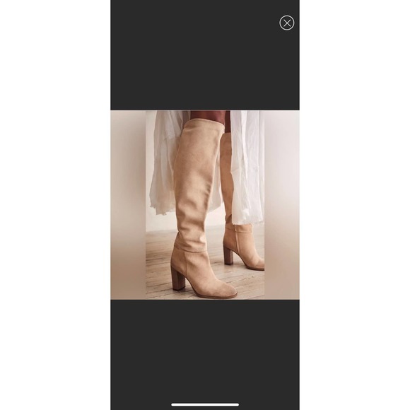 Free People Cream Boots - Picture 5 of 11